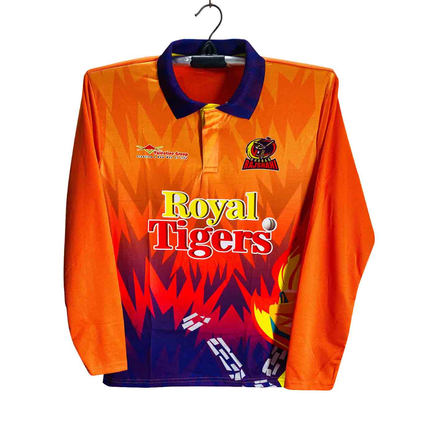 Durbar Rajshahi Full Sleeve Polo Cricket Jersey