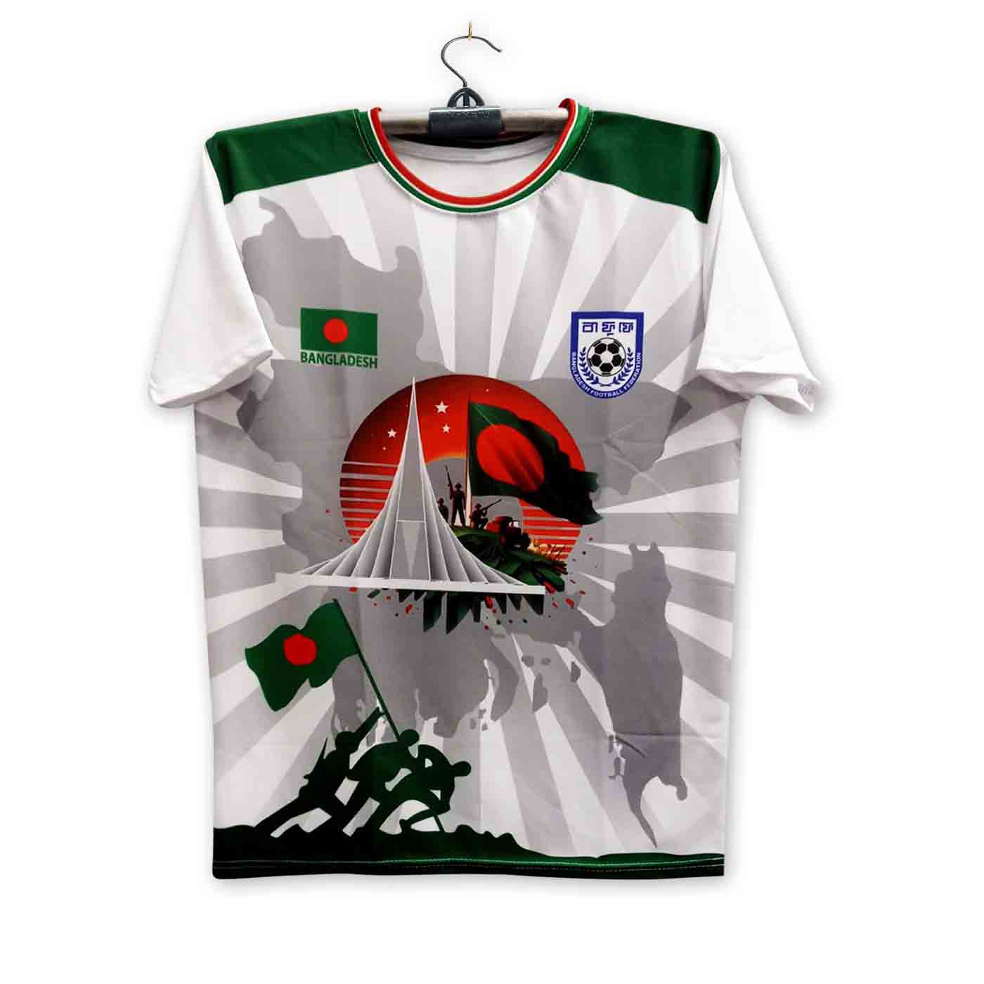 Bangladesh Short Sleeve Football Jersey