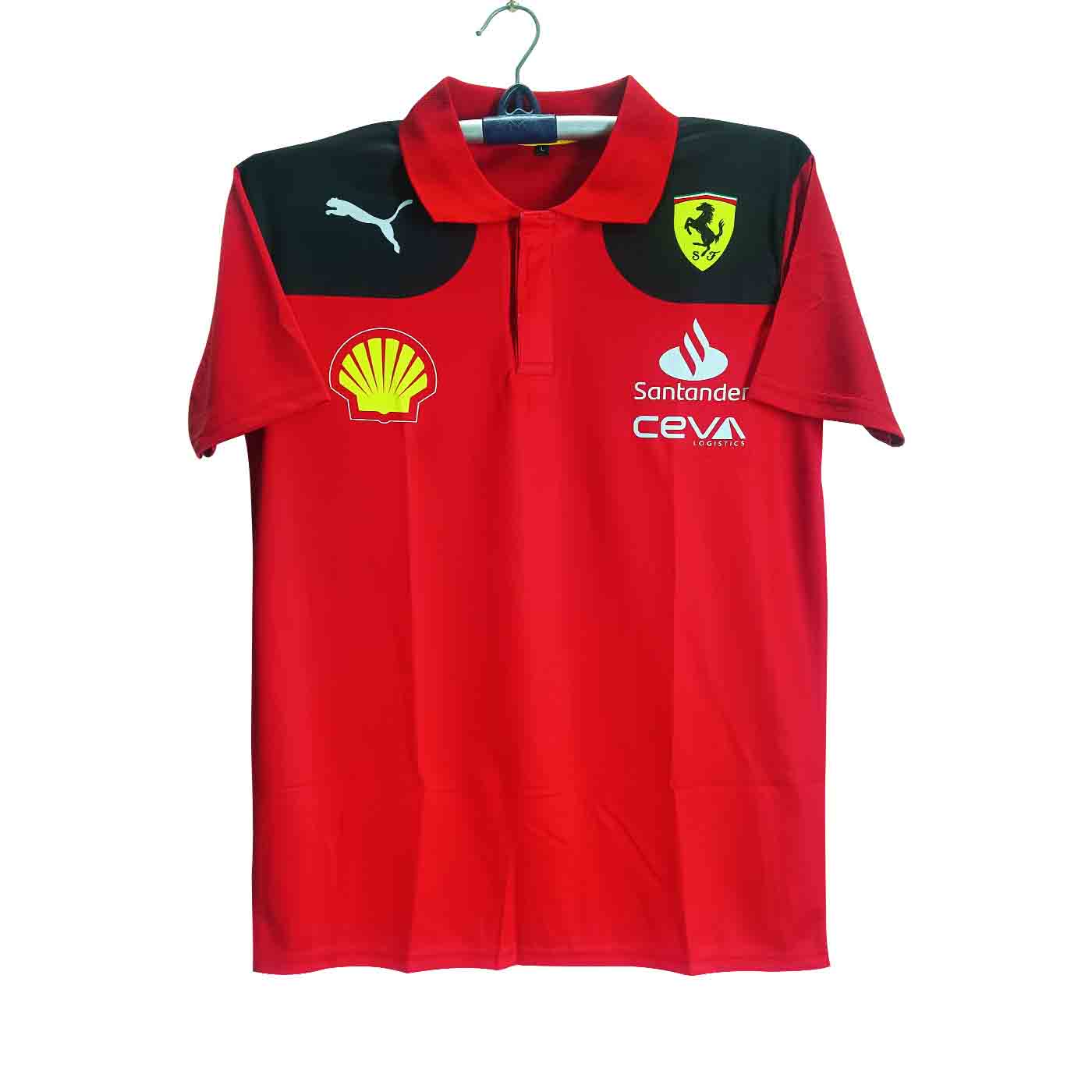 Ferrari 2024 Team Polo T Shirt For Man