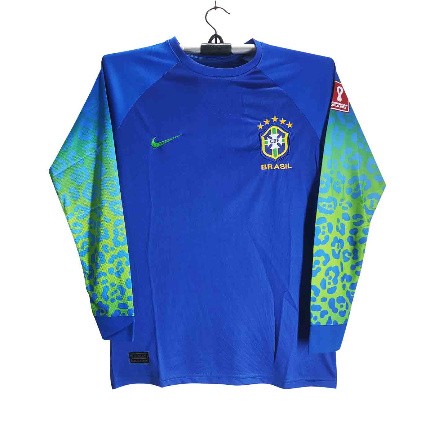 Brazil Full Sleeve Thai Premium Football Jersey