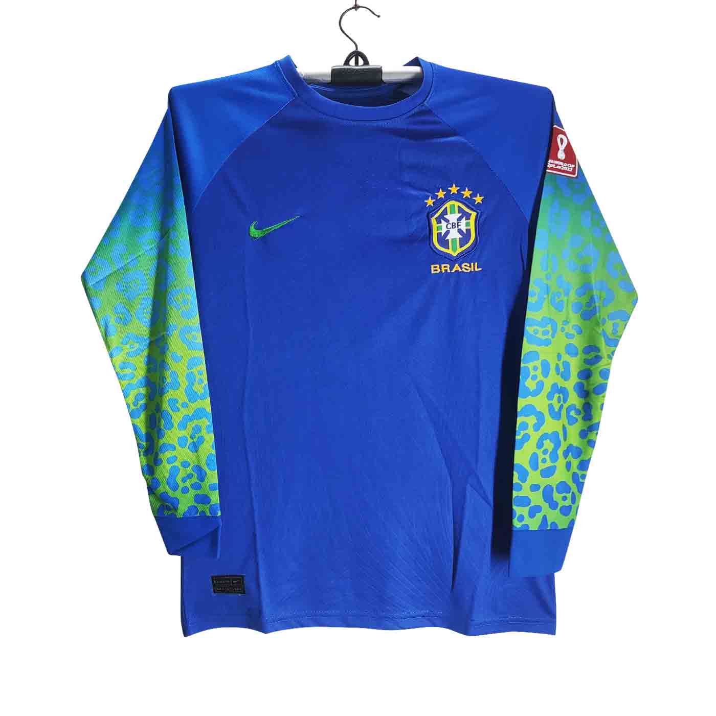 Brazil Full Sleeve Thai Premium Football Jerse
