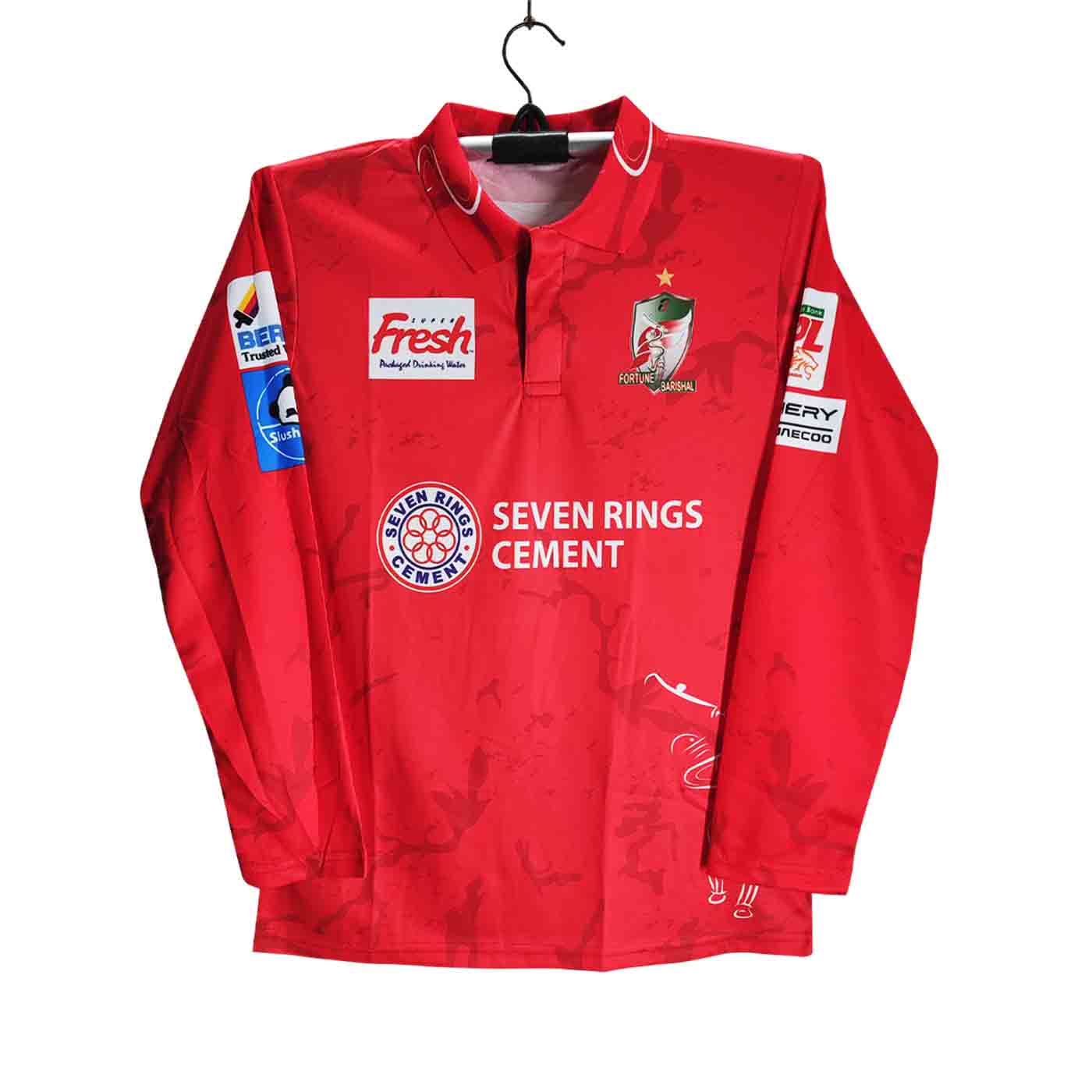 Fortune Barisal Full Sleeve BPL Polo Cricket Jersey