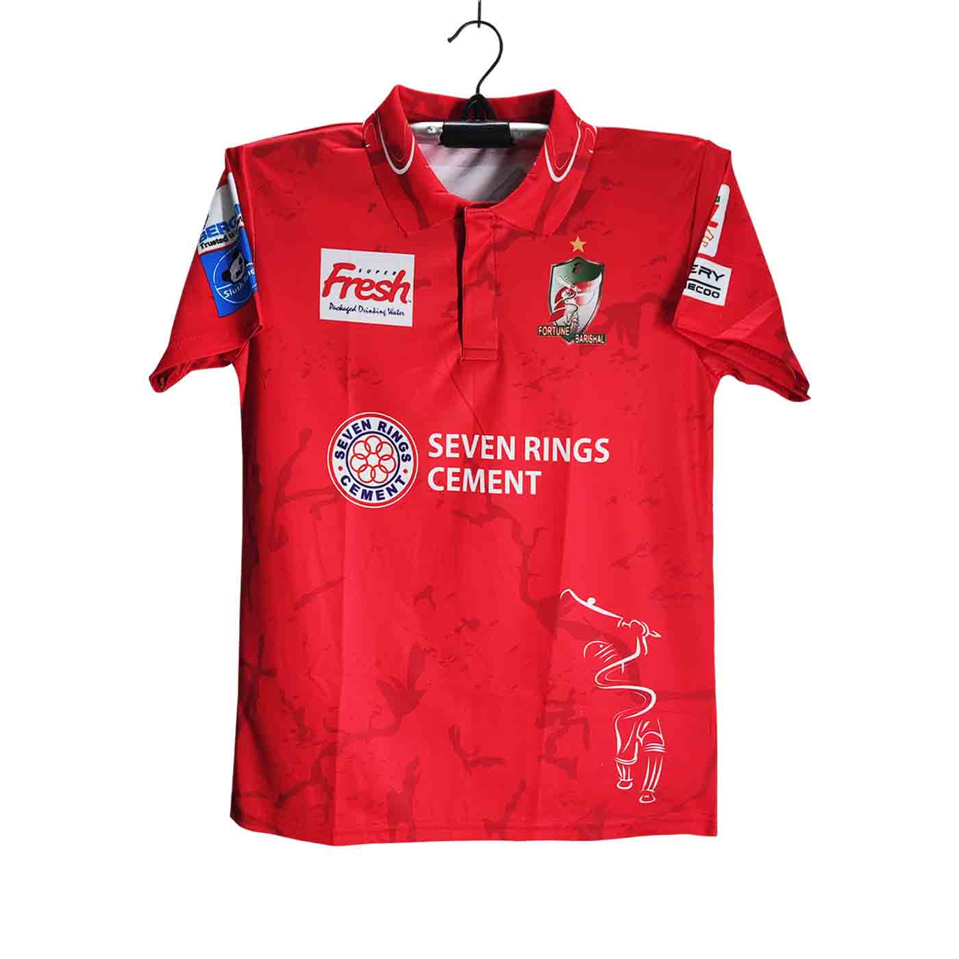 Fortune Barisal Short Sleeve BPL Polo Cricket Jersey