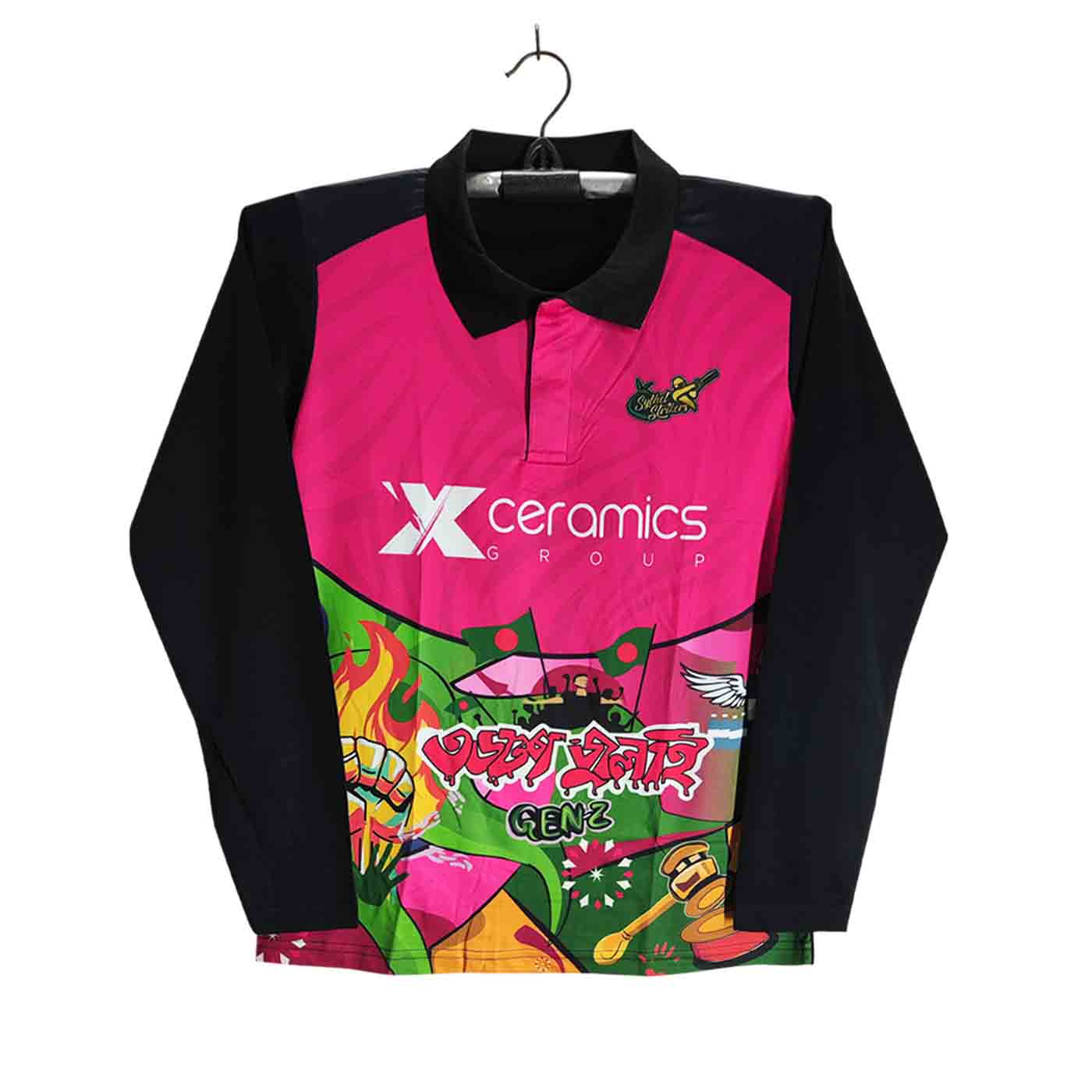 Sylhet Strikers Full Sleeve Polo BPL Jersey For Man