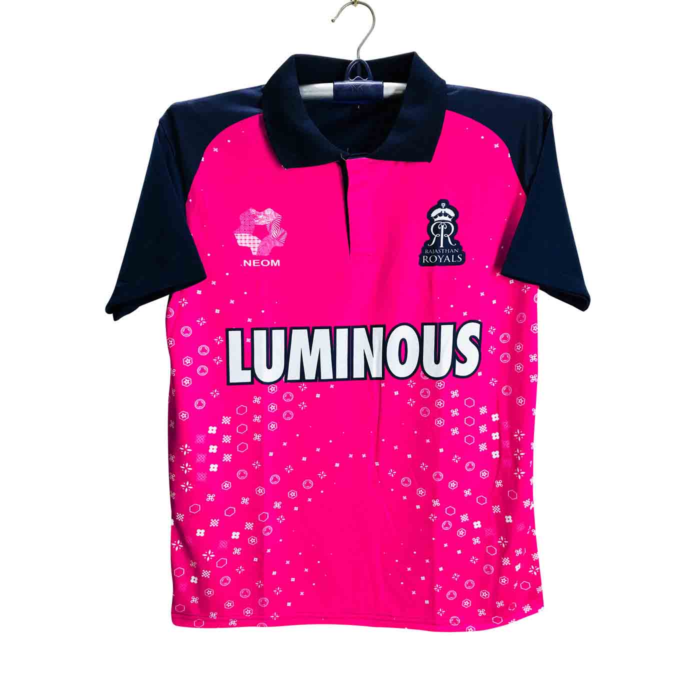 Rajasthan Royals Shor Sleeve Collar Polo IPL Jerse