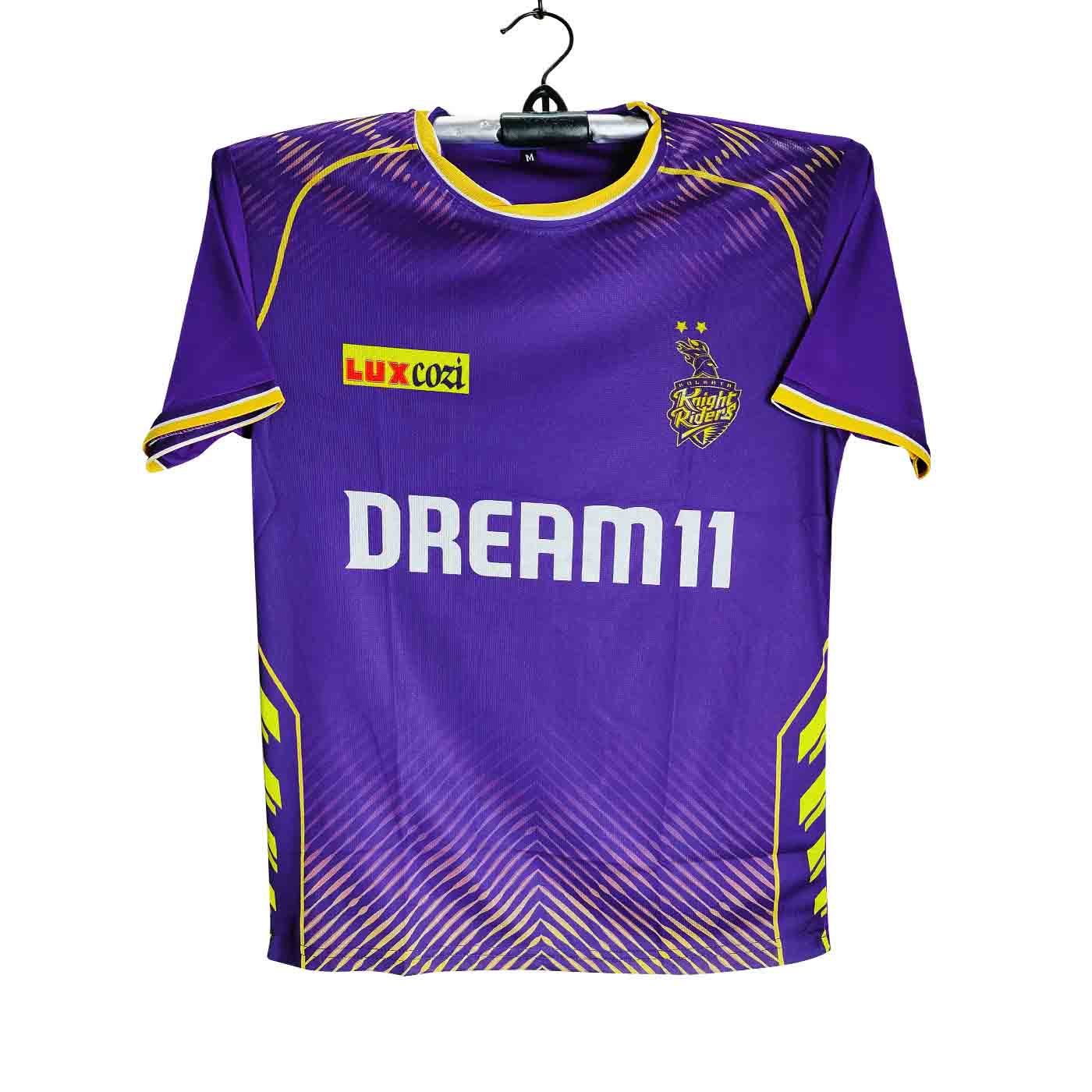 Kolkata Knight Riders Short Sleeve IPL Jersey