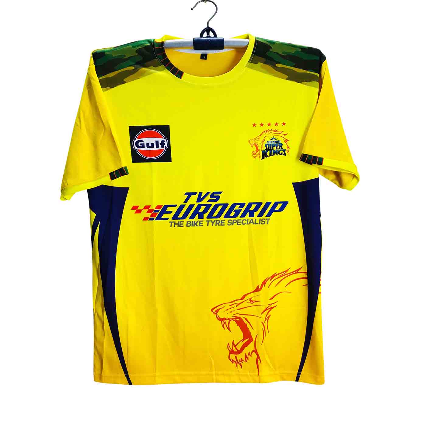 Chennai Super King Short Sleeve IPL Jersey