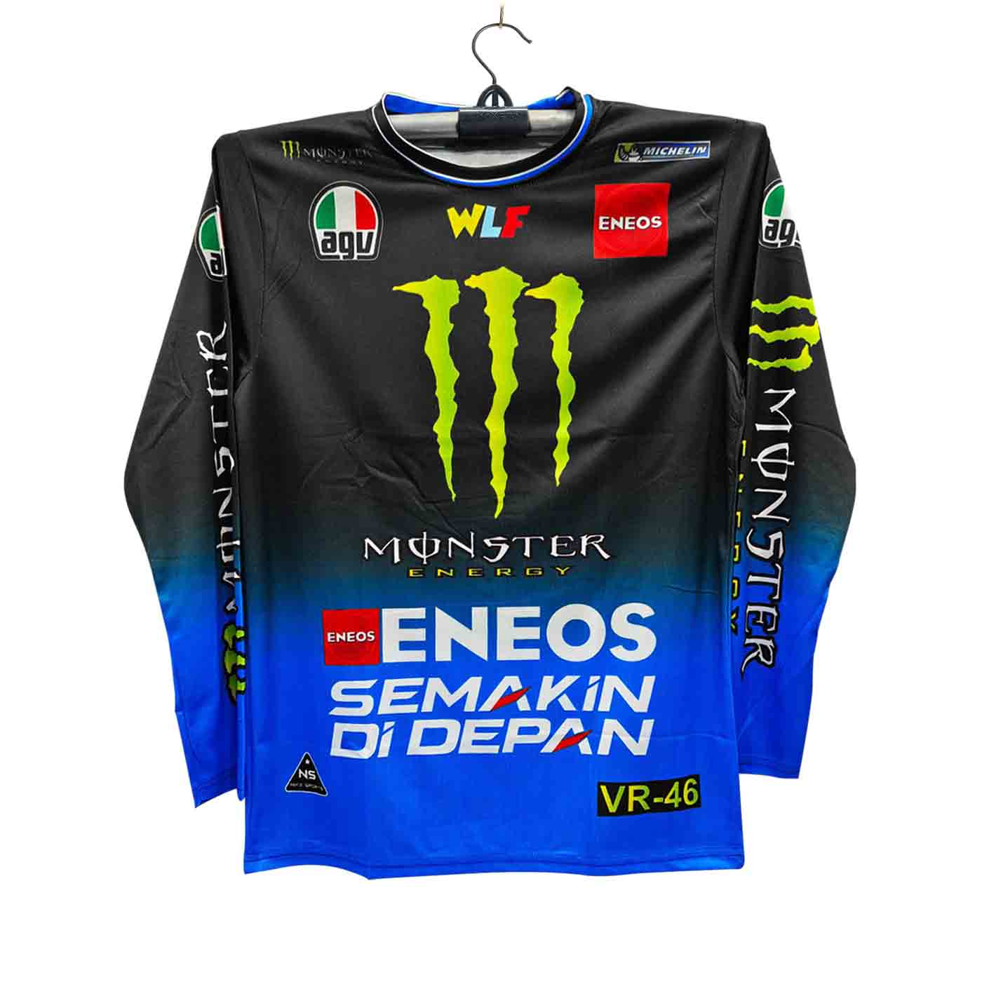 Monster Full Sleeve Bike Jersey For Men