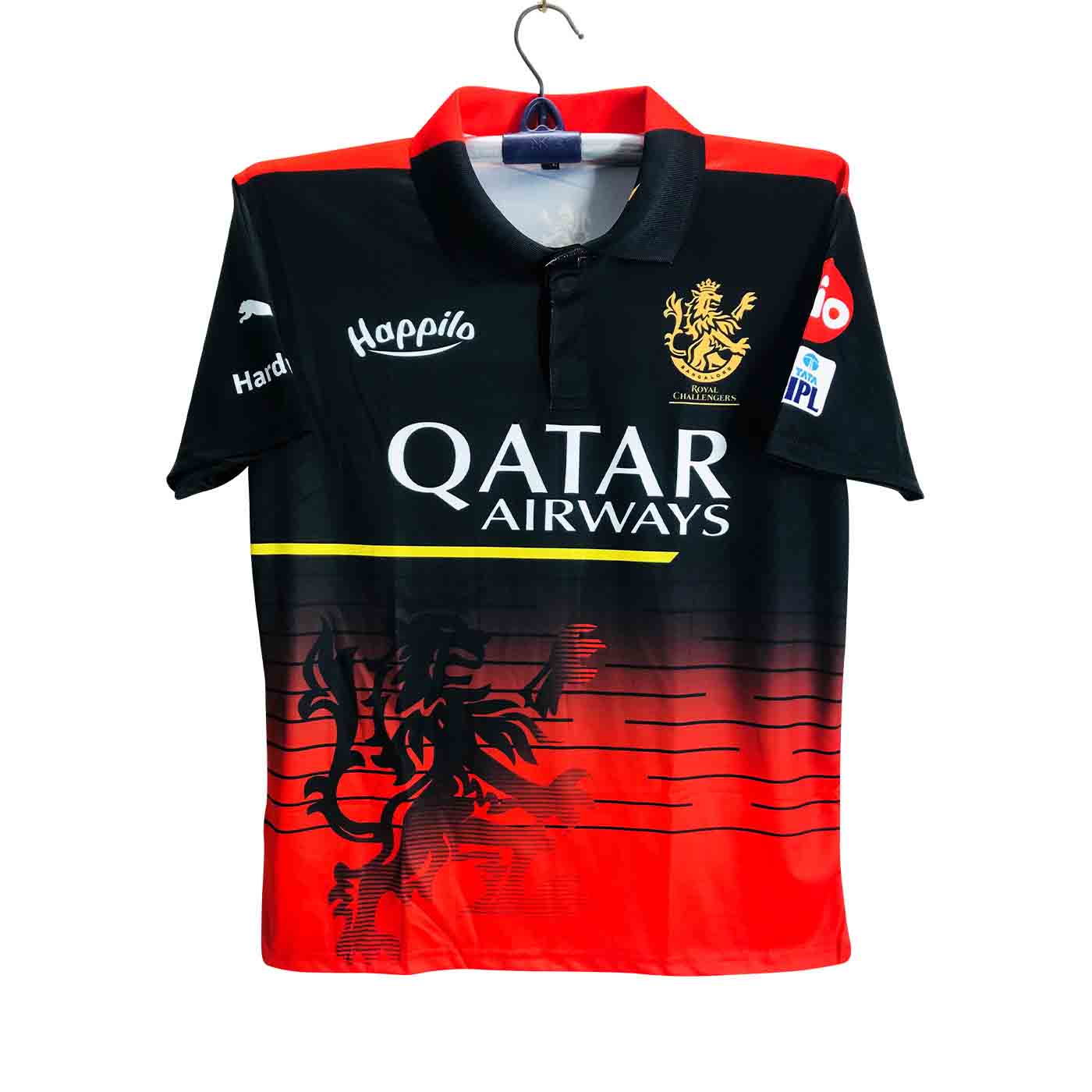 Royal Challengers Bangalore Short Sleeve Collar Polo IPL Jersey