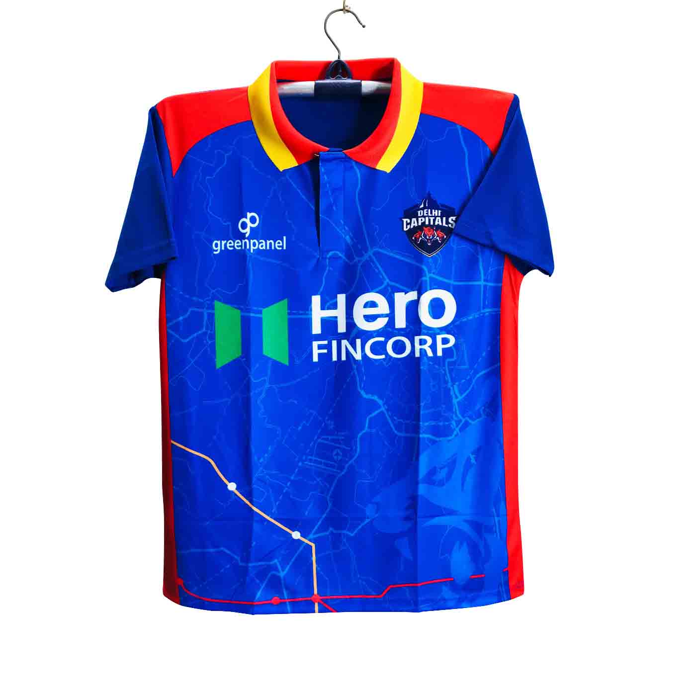 Delhi Capitals Short Sleeve Collar Jersey