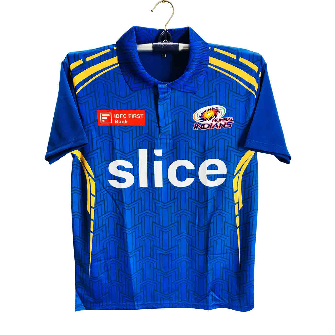 Mumbai Indians Short Sleeve Polo IPL Jersey