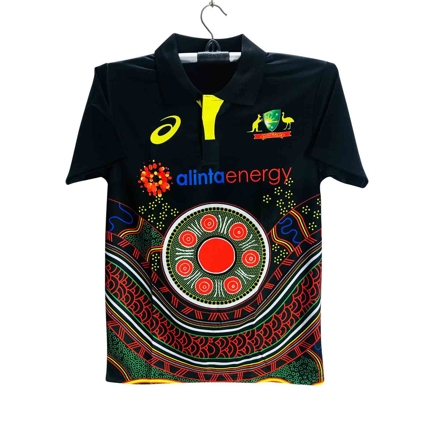 Australia Short Sleeve Collar Polo Cricket Jersey