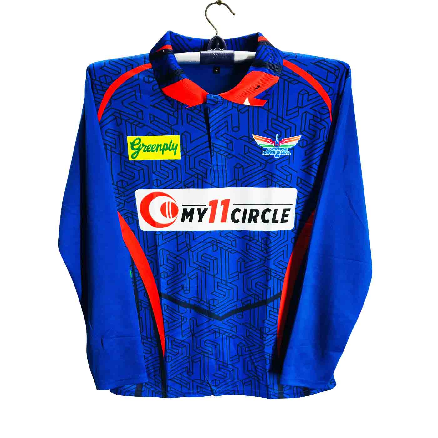 Lucknow Super Giants Full Sleeve Collar Polo IPL Jersey