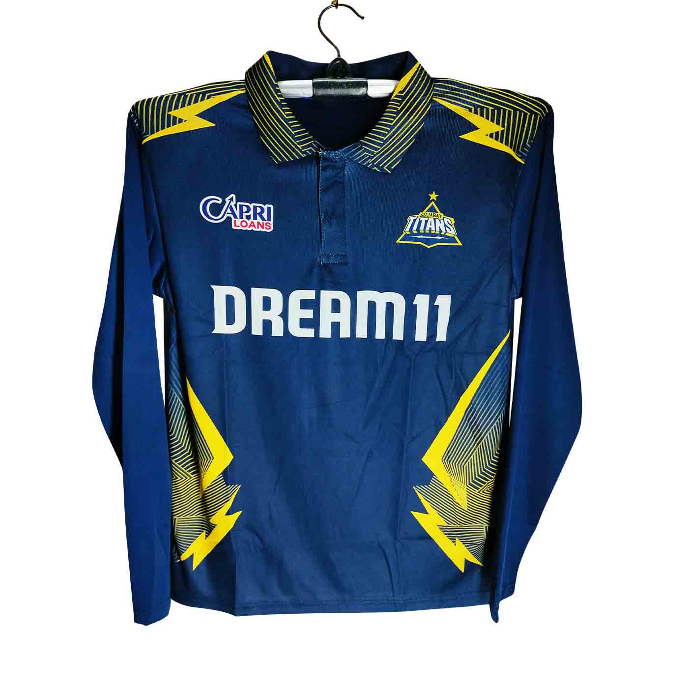 Gujarat Titans Full Sleeve Collar Polo IPL Jersey