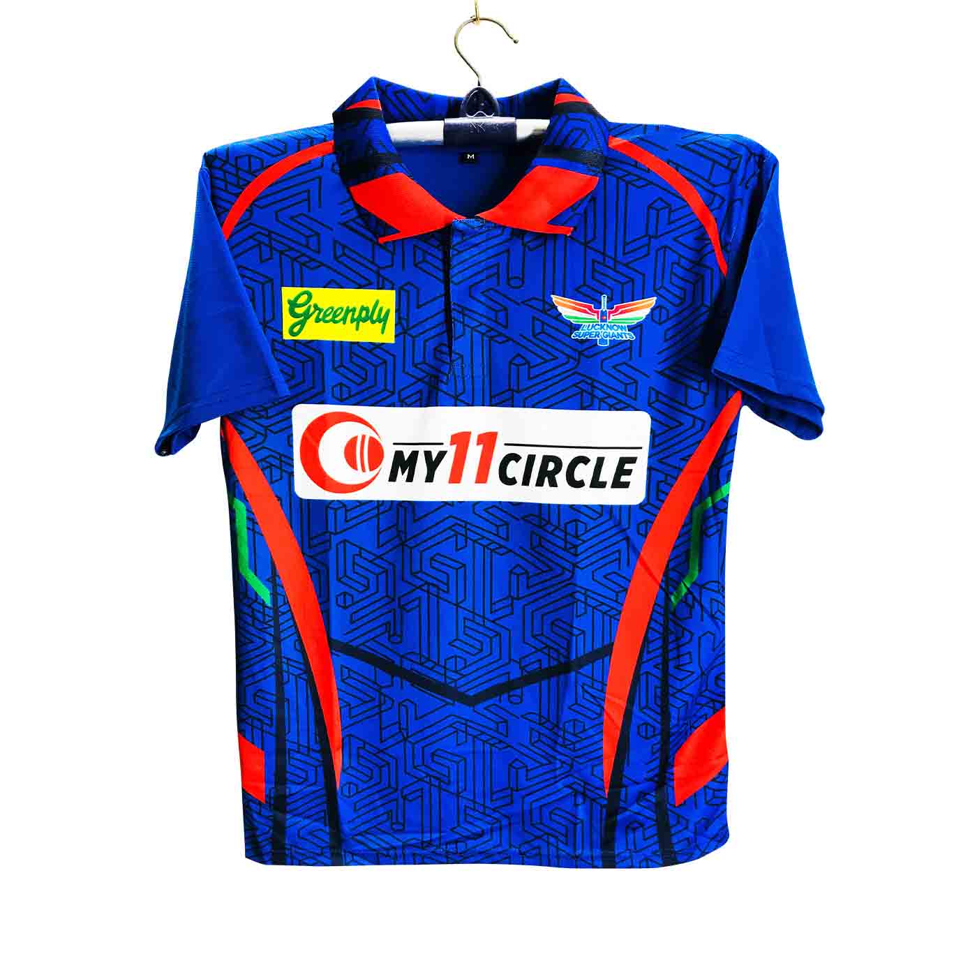 Lucknow Super Giants Short Sleeve Collar Polo IPL Jersey