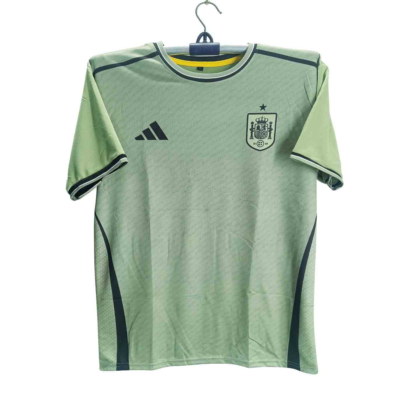Spain Short Sleeve Football Jersey For Man