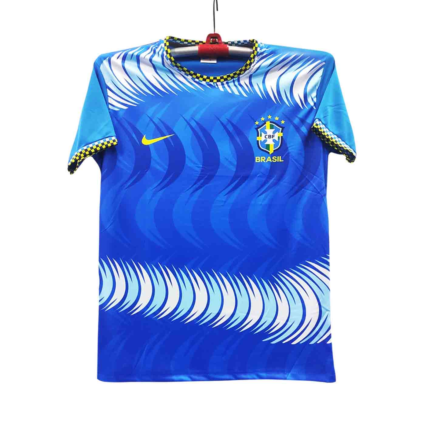 Brazil Short Sleeve Football Jersey For Man