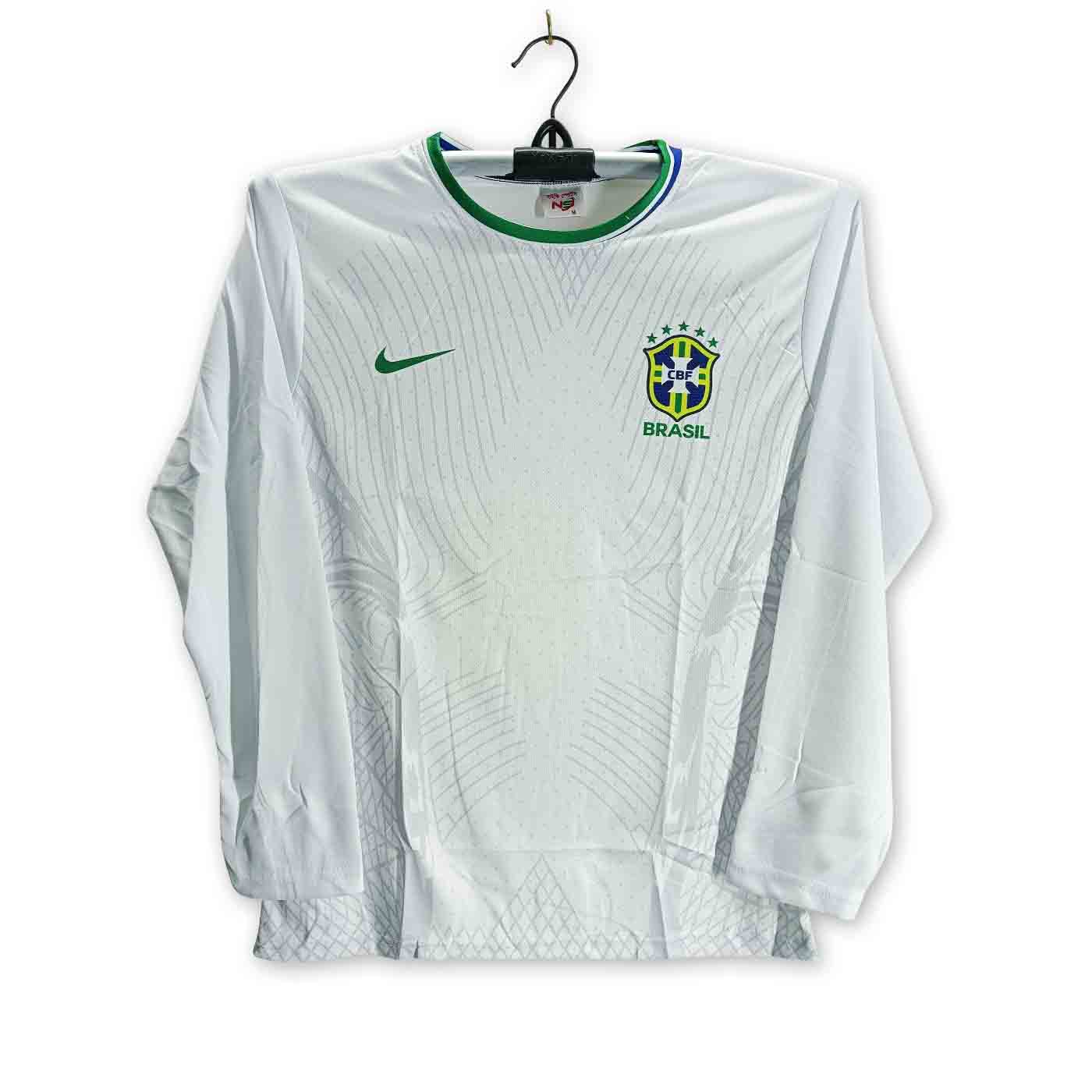 Brazil Full Sleeve Football Jersey