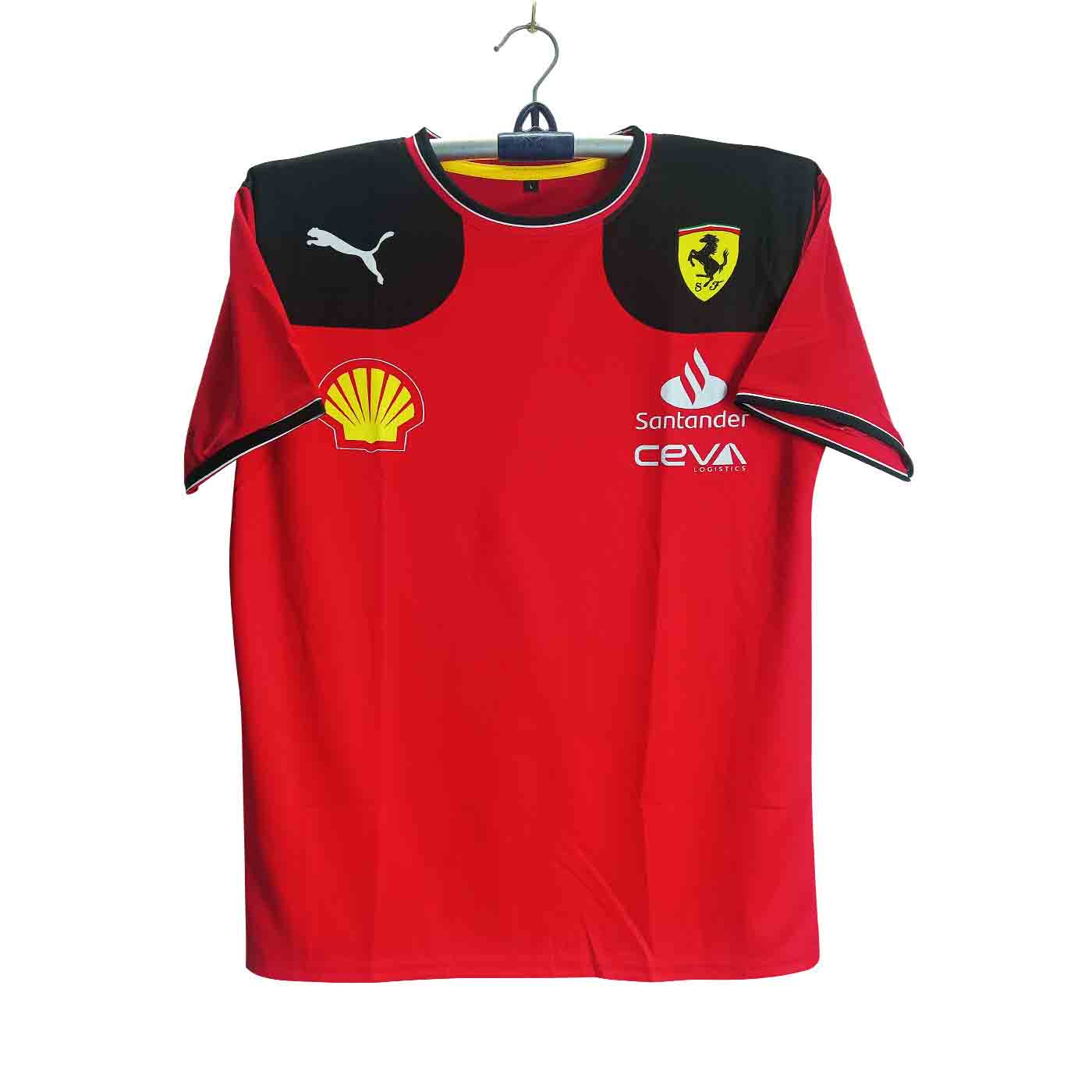 Ferrari 2024 Team Short Sleeve T Shirt For Man