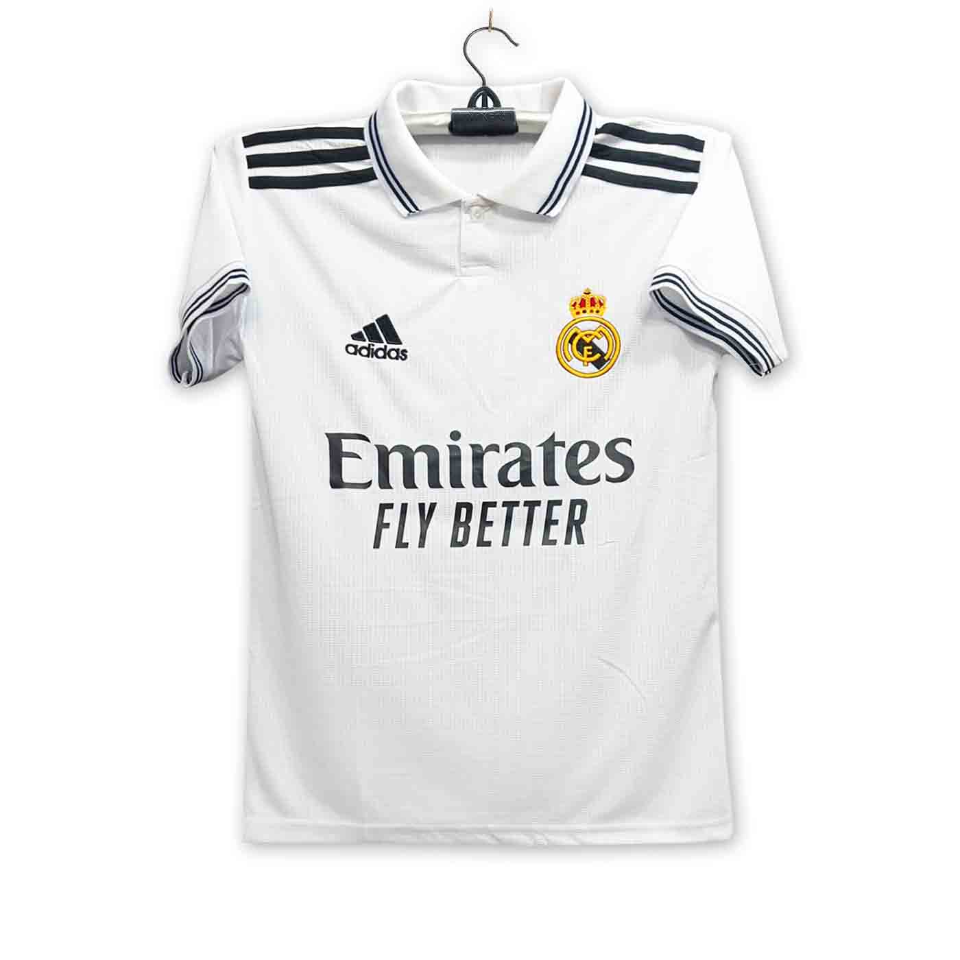 Real Madrid Thai Premium Short Sleeve Collar Polo Football