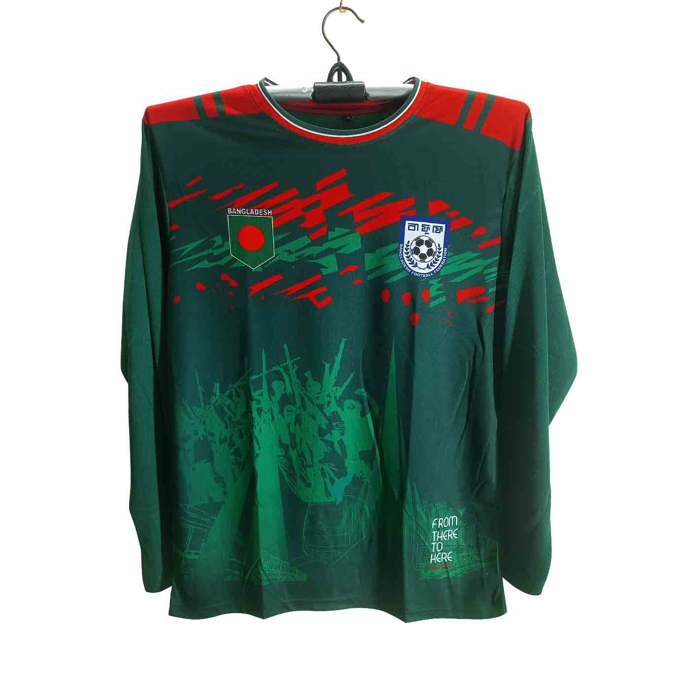 Bangladesh Full Sleeve Football Jersey