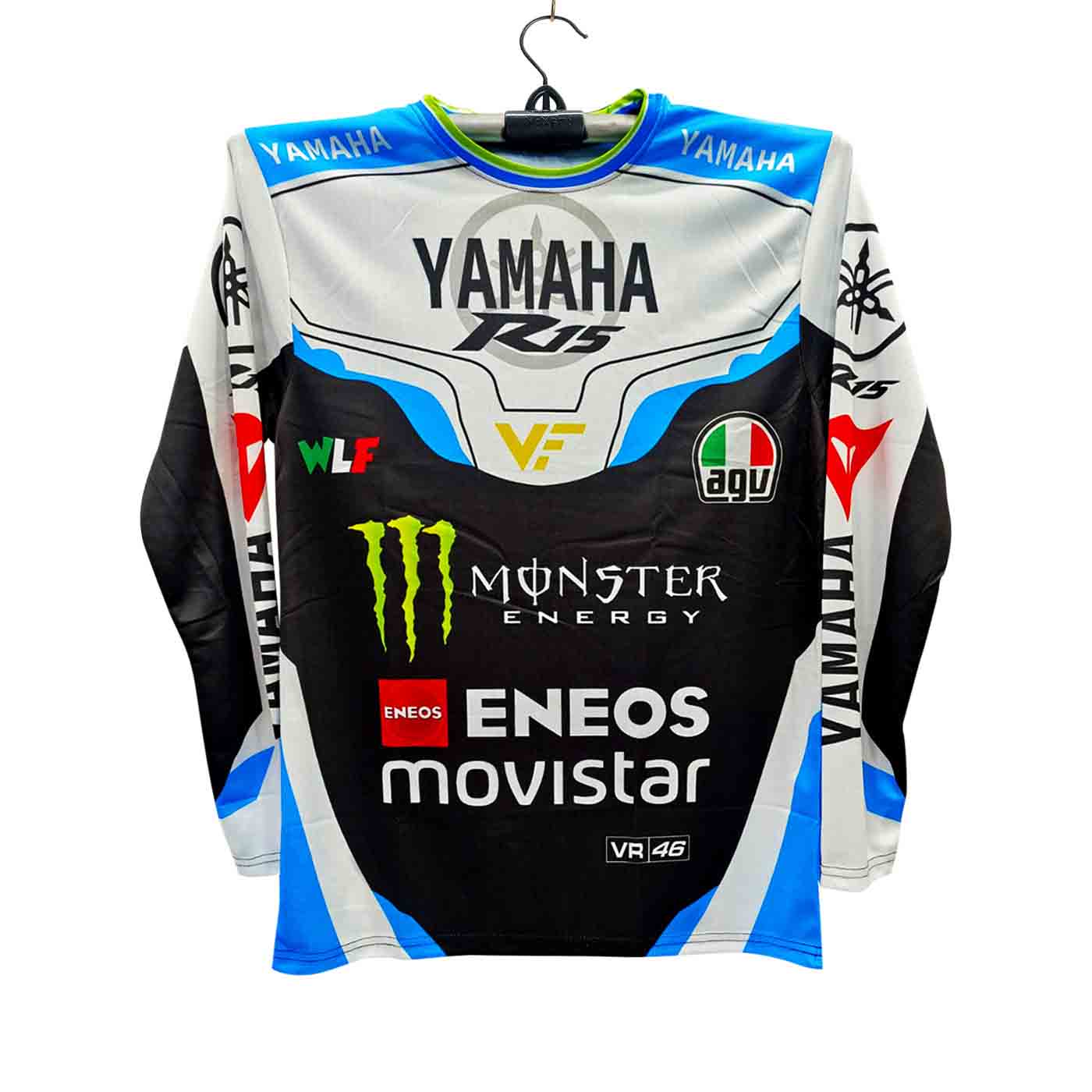 Yamaha R15 Full Sleeve Bike Jersey For Men