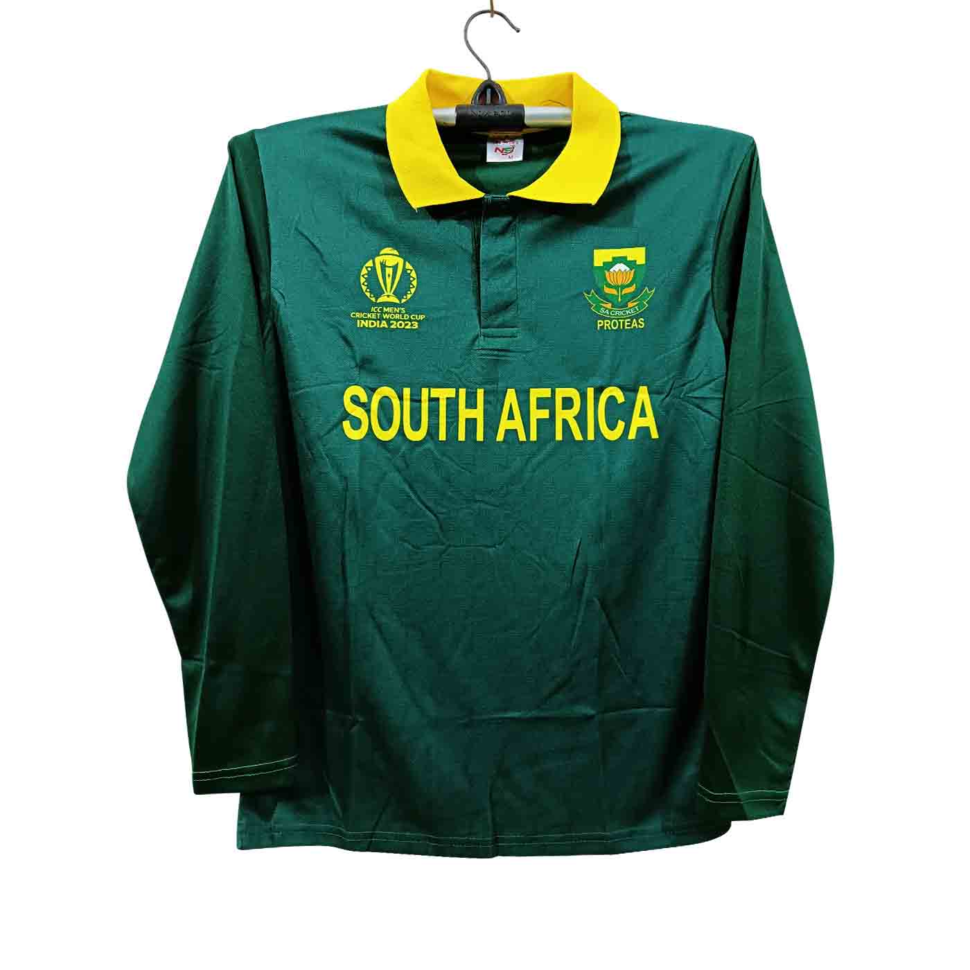 Southafrica Jersey - Full Sleeve Collar Jersey