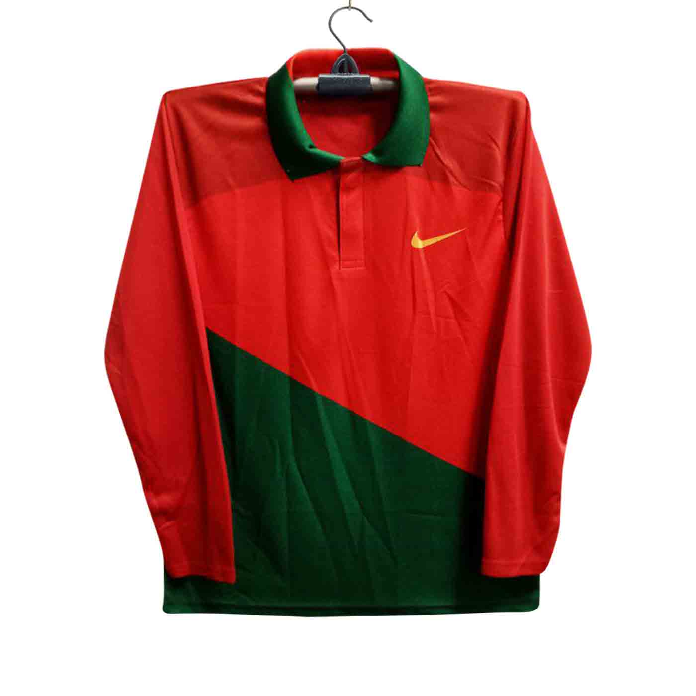 Portugal Full Sleeve Polo Football Jersey
