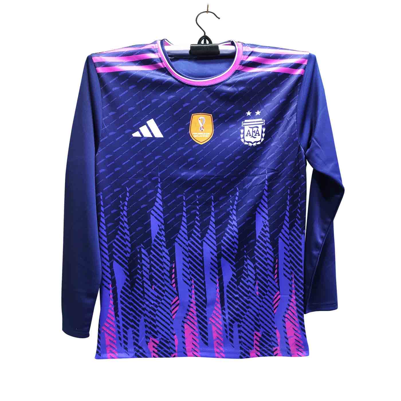 Argentina Full sleeve World Cup Jersey