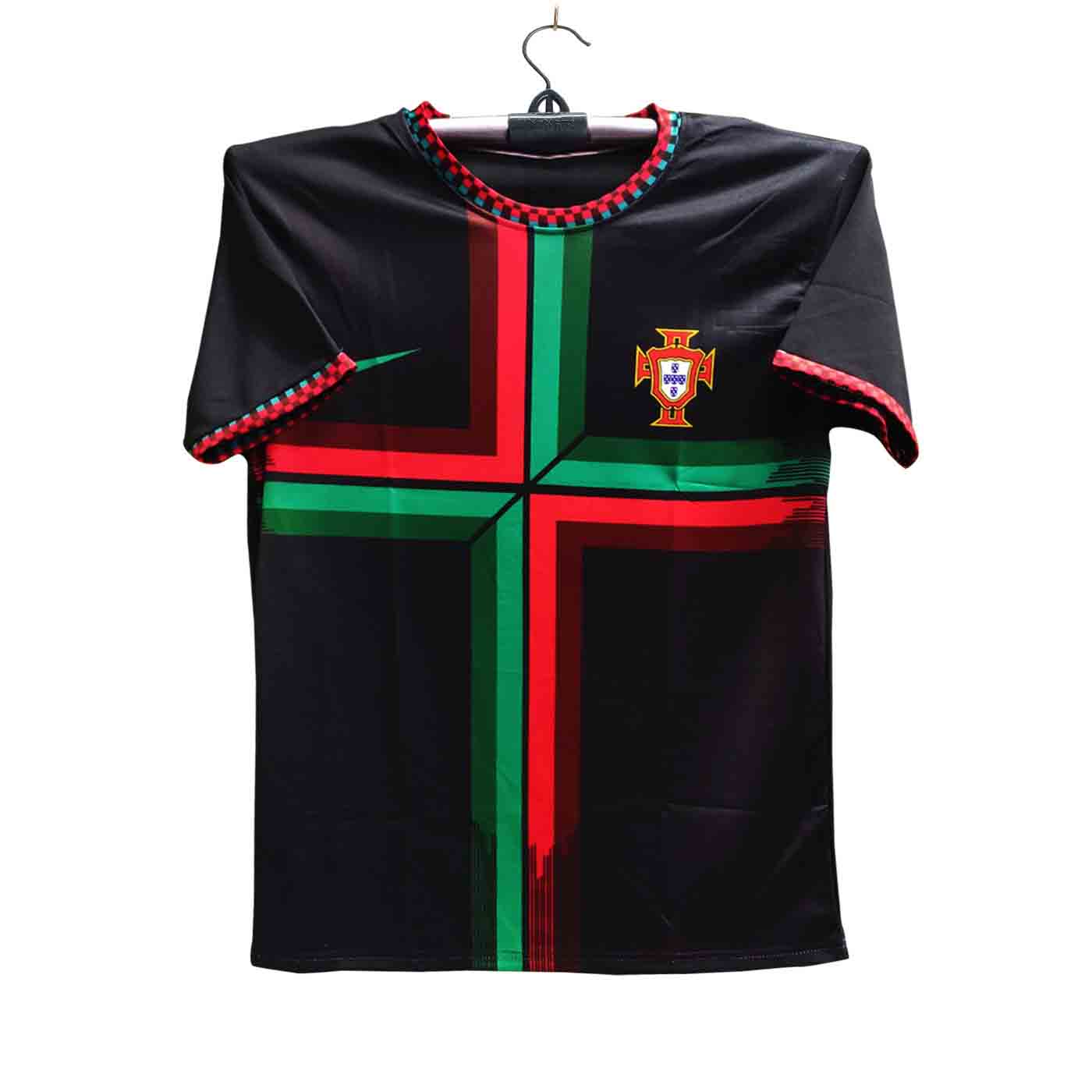 Portugal Short Sleeve Football Jersey