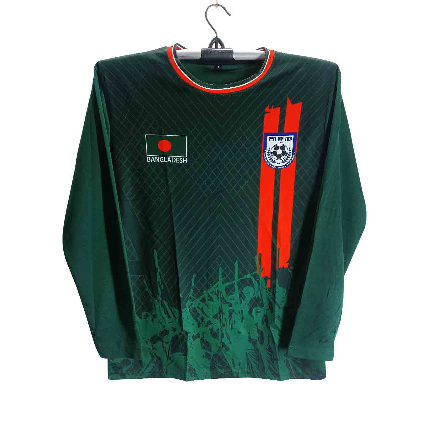 Bangladesh Full sleeve Football Jersey