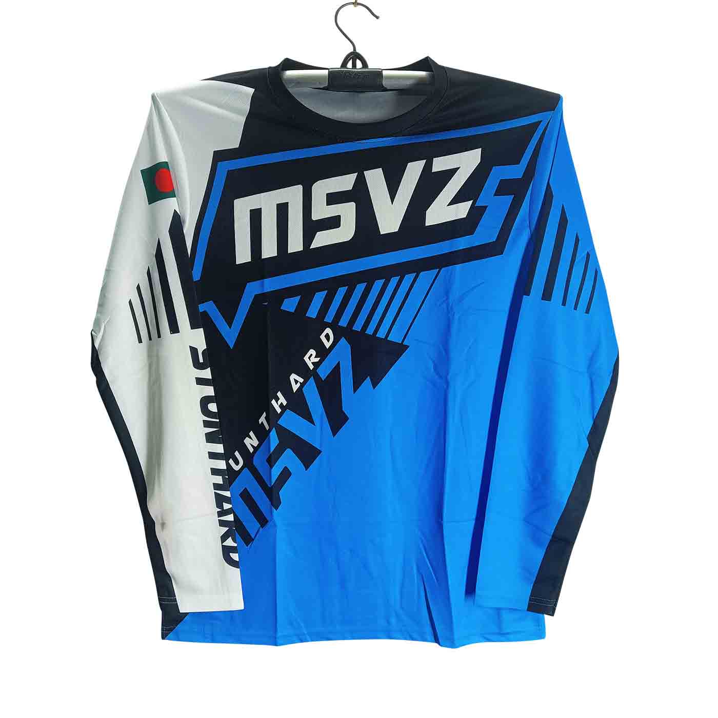 MSVZ Bangladesh Full Sleeve Bike Jersey For Man