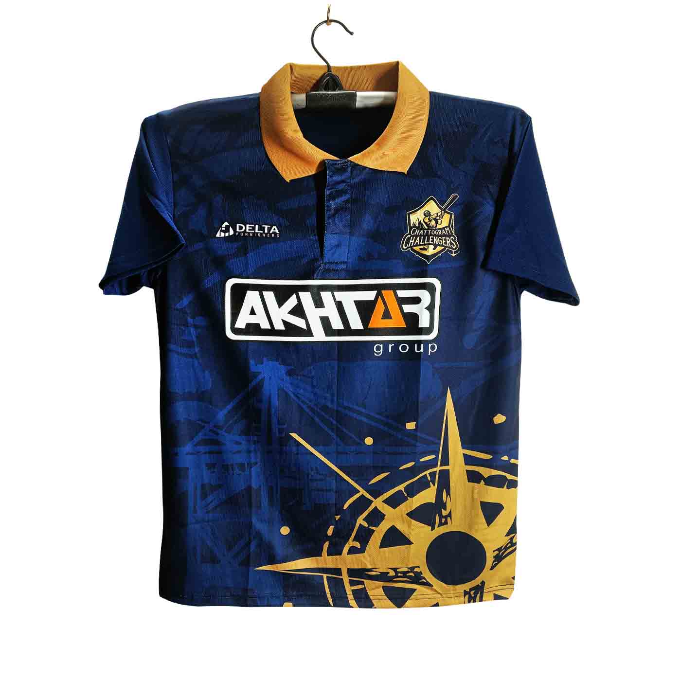 Chittagong challengers Short Sleeve Polo Cricket Jersey