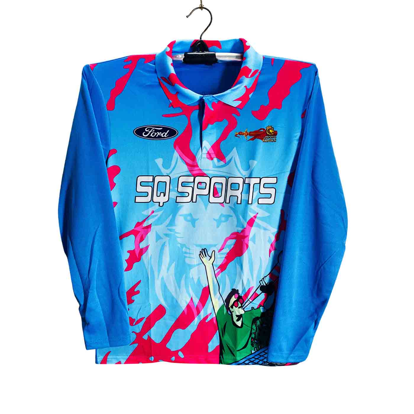 Chittagong Kings Full Sleeve Polo Cricket Jersey