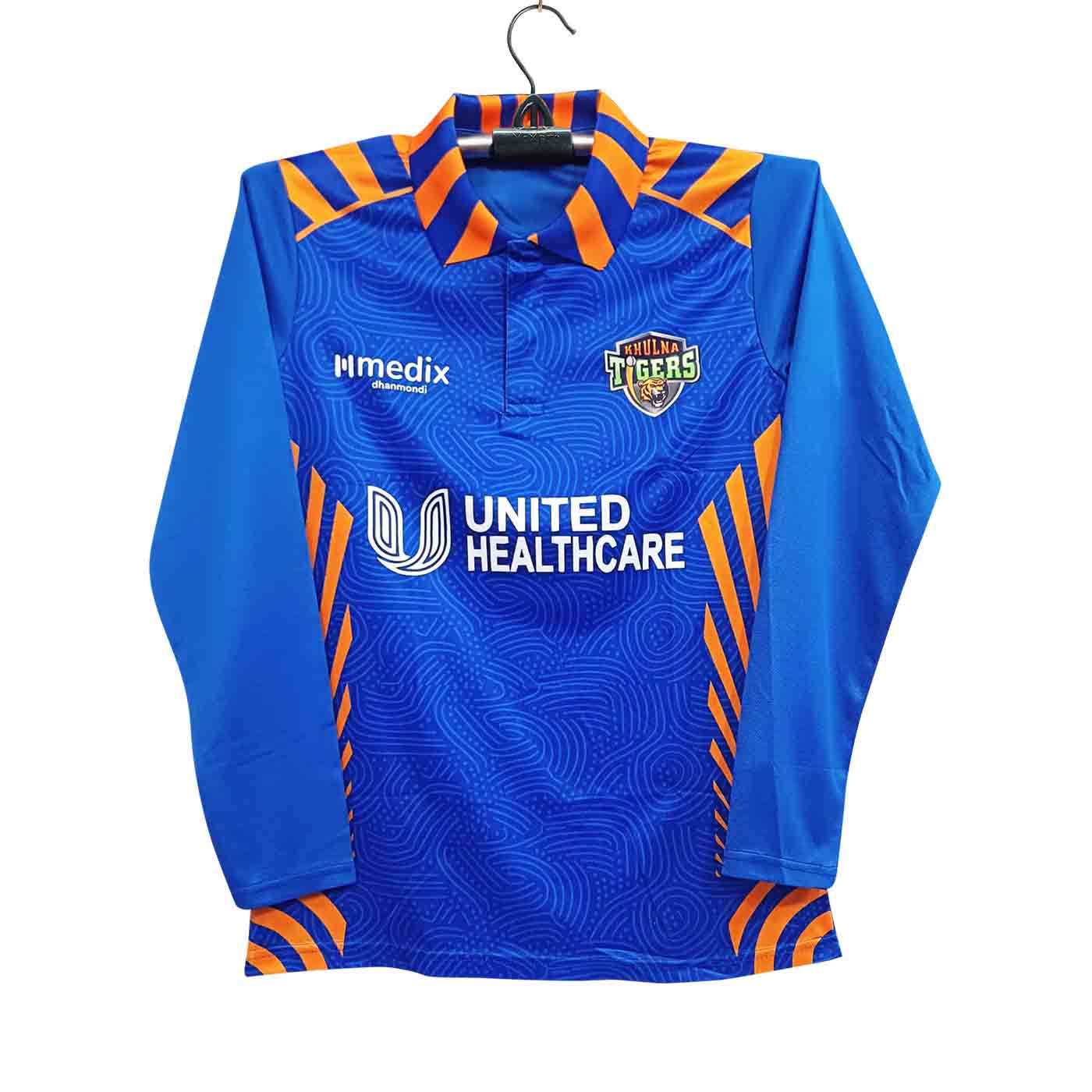 Khulna Tigers Full Sleeve Polo BPL Cricket Jersey