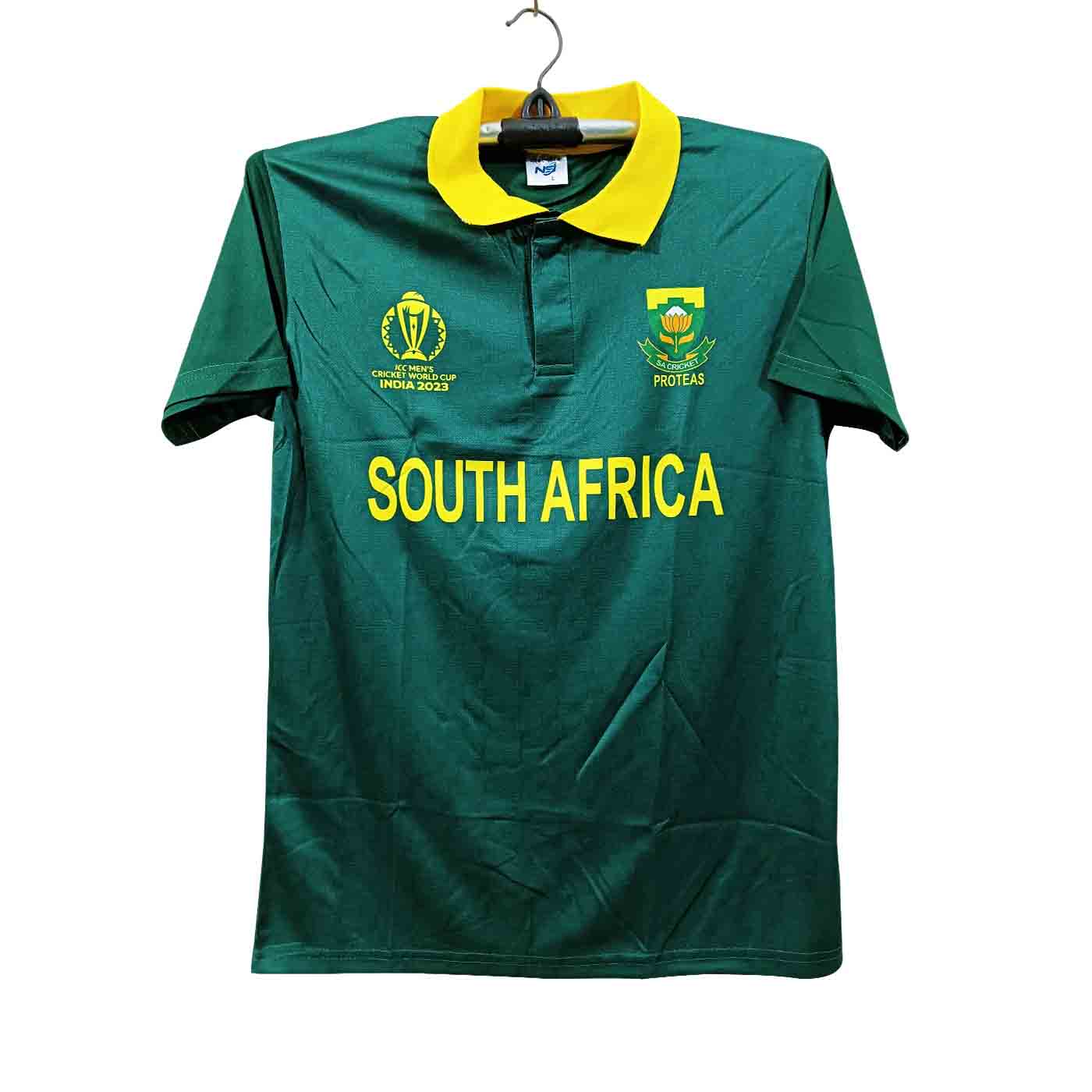 Southafrica Jersey - Short Sleeve Collar Jersey